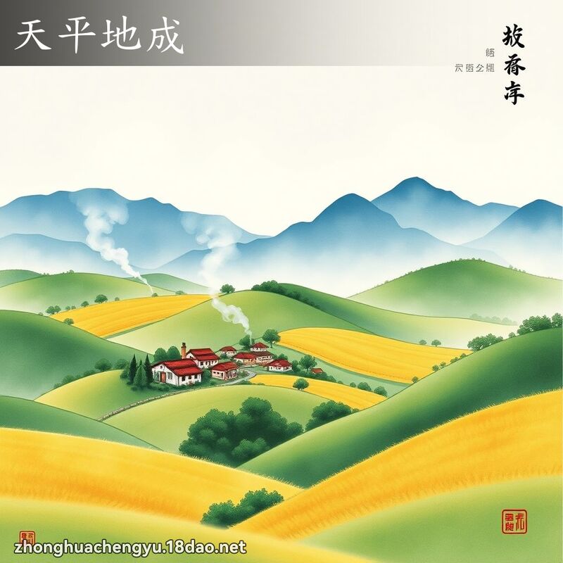 天平地成 配图