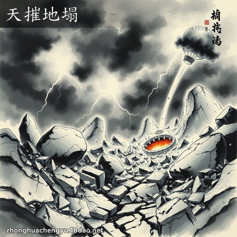 天摧地塌 配图