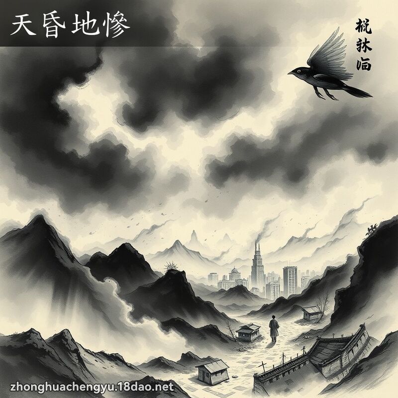 天昏地惨 配图