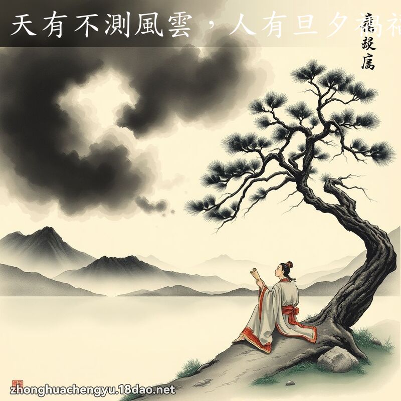 天有不测风云,人有旦夕祸福 配图