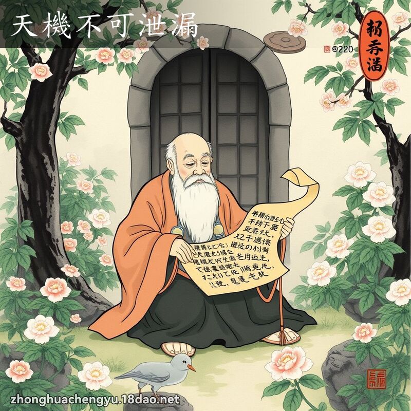 天机不可泄漏 配图