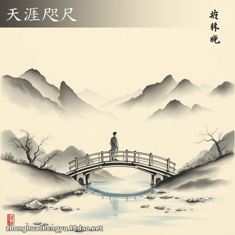天涯咫尺 配图