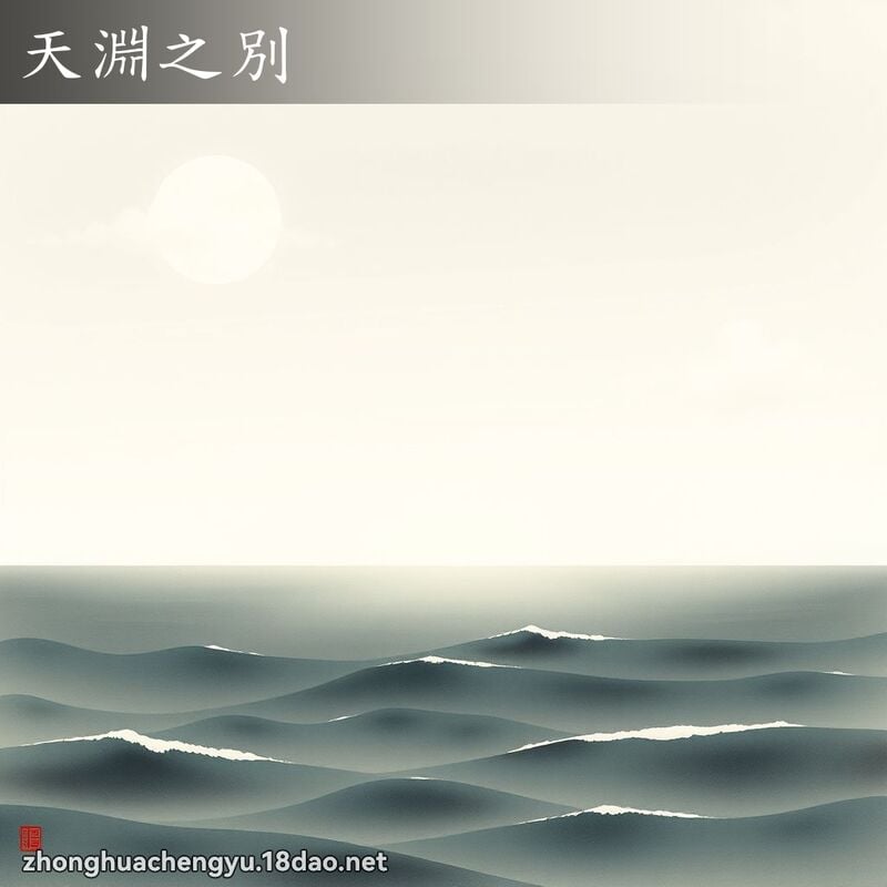 天渊之別 配图