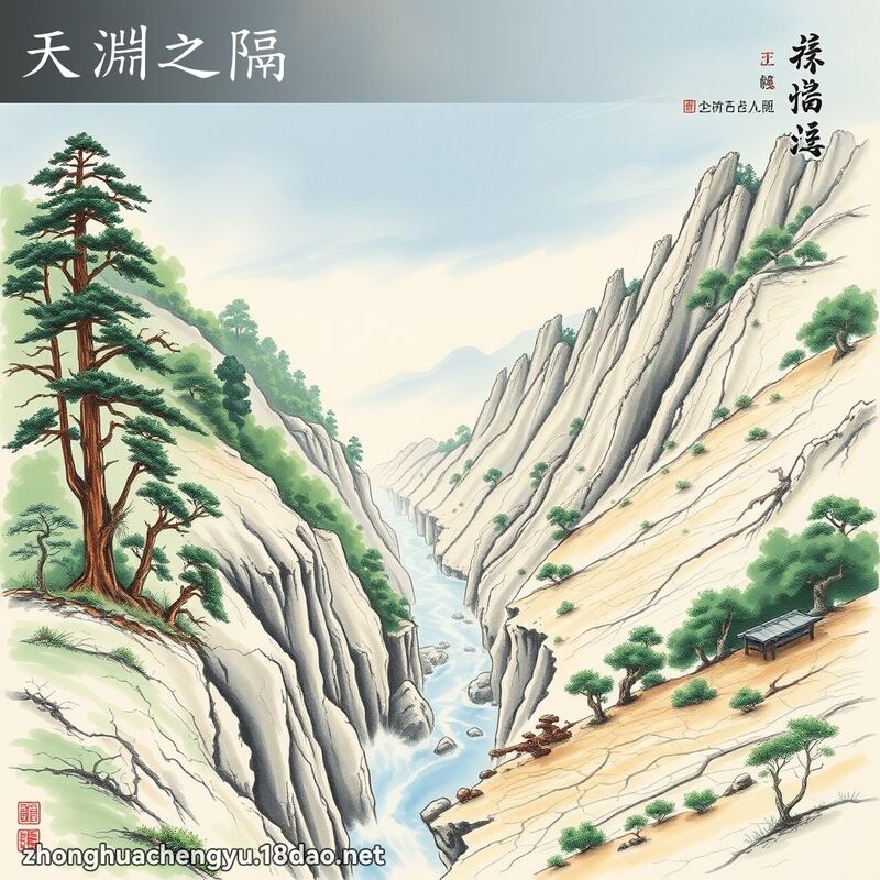 天渊之隔 配图