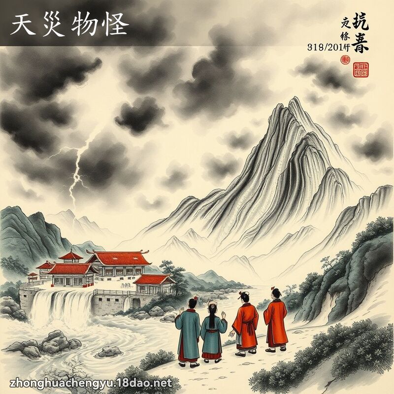 天灾物怪 配图