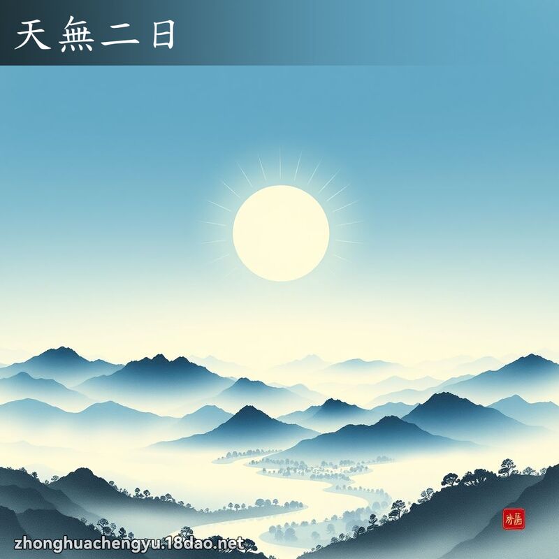 天无二日 配图