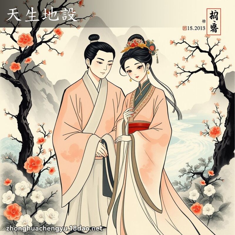 天生地設 - 中華成語配圖