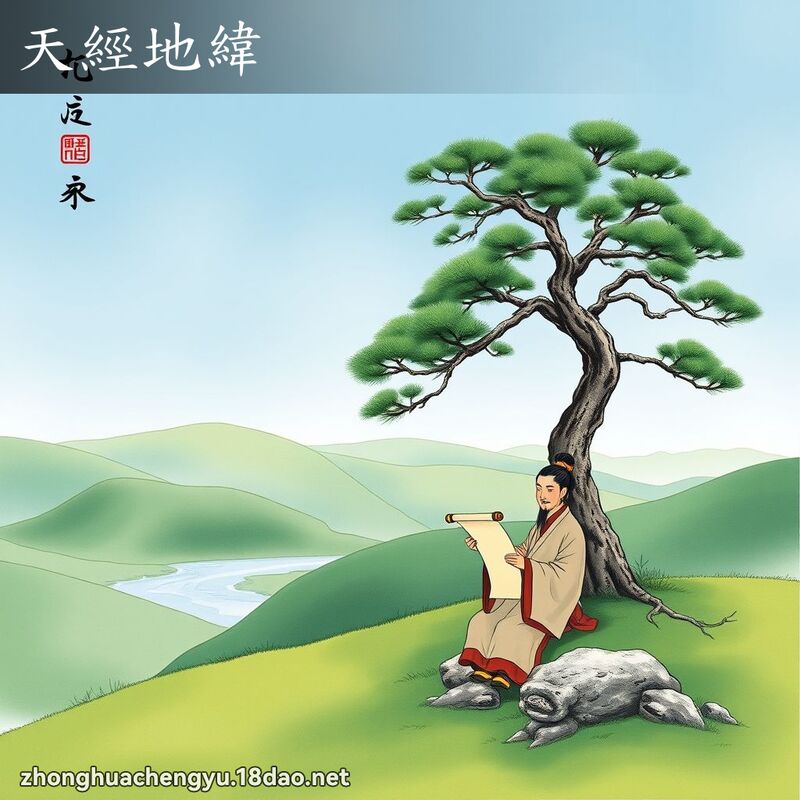 天經地緯 配图