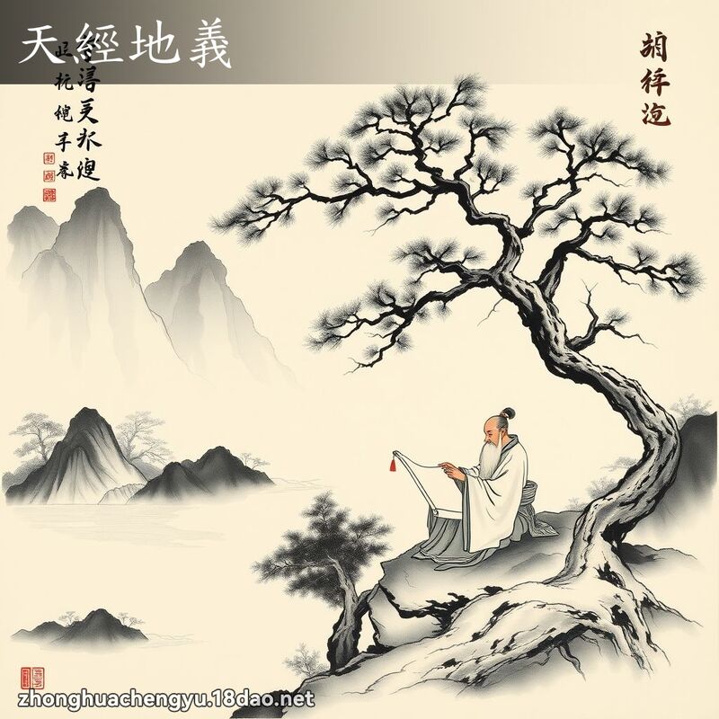 天經地義 配图