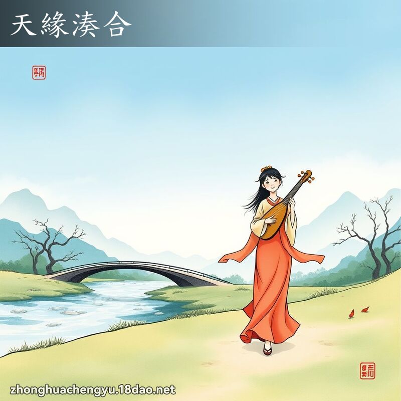 天緣湊合 配图