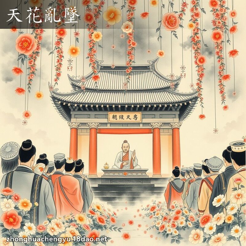 天花亂墜 配图