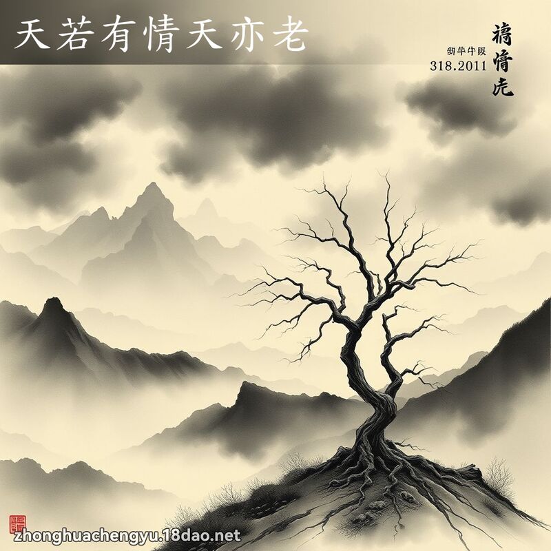 天若有情天亦老 配图
