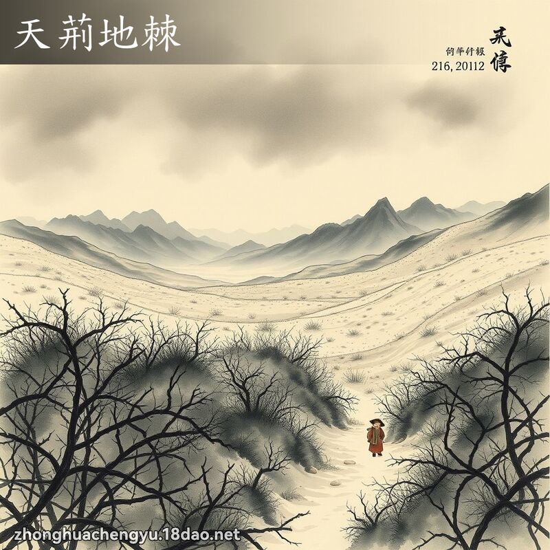 天荊地棘 配图