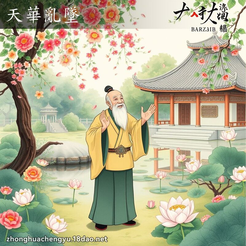 天華亂墜 配图