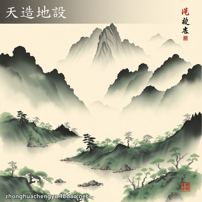 天造地设 - 中华成语配图