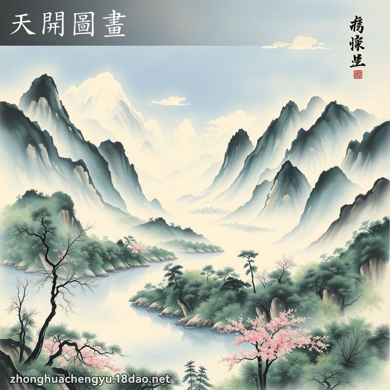 天開圖畫 配图