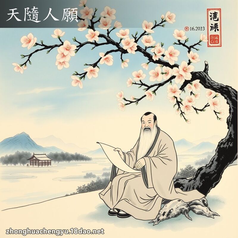 天隨人願 配图
