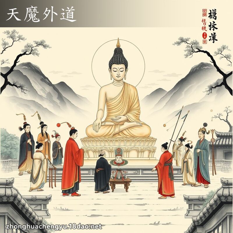 天魔外道 配图