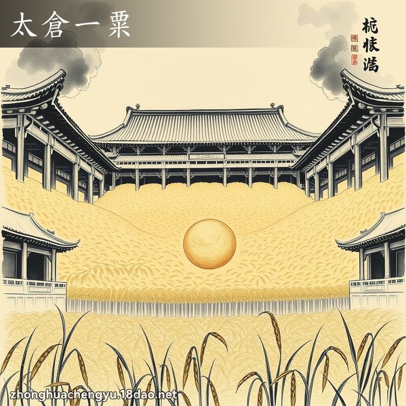 太倉一粟 配图