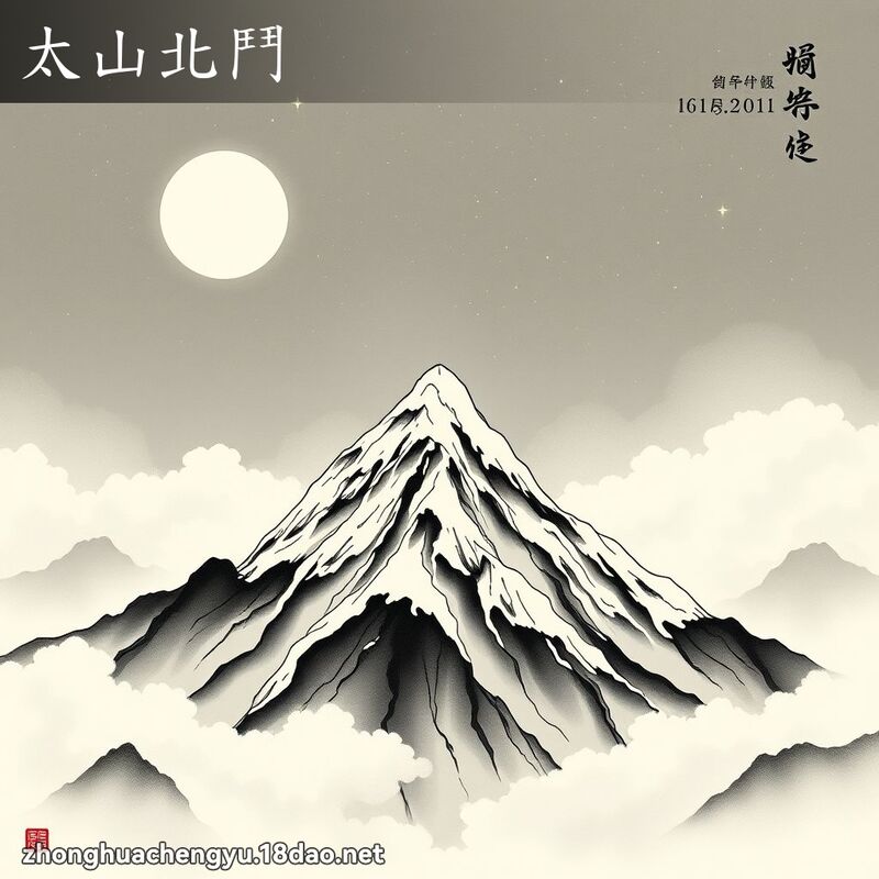 太山北鬥 配图