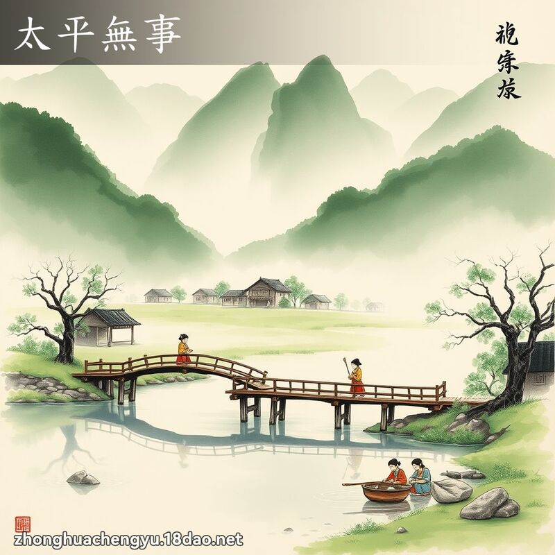太平無事 配图