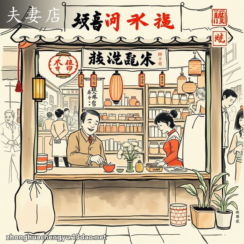 夫妻店 配图