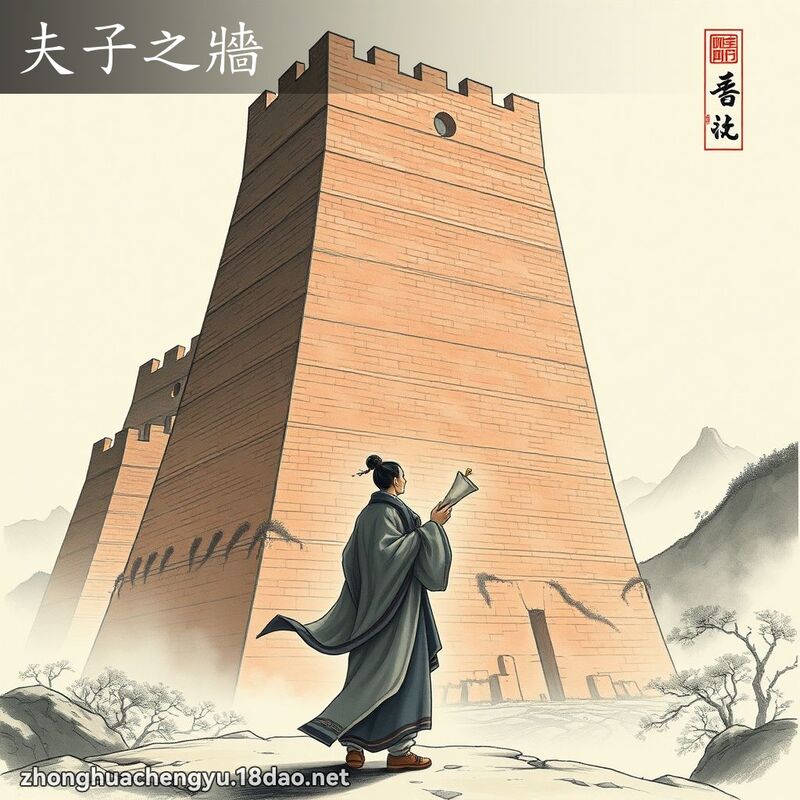 夫子之牆 配图