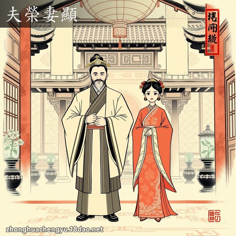 夫榮妻顯 配图