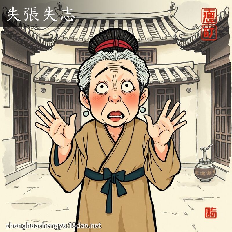失張失志 配图