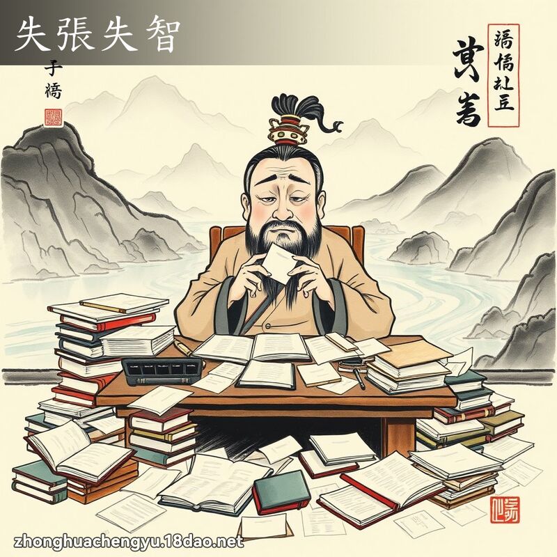 失張失智 配图