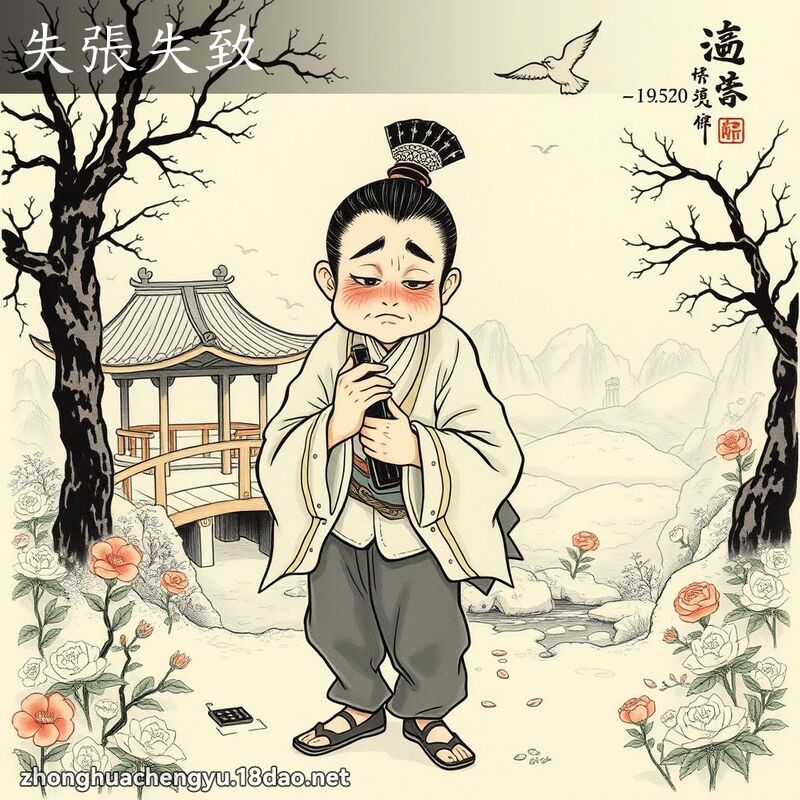 失張失致 配图
