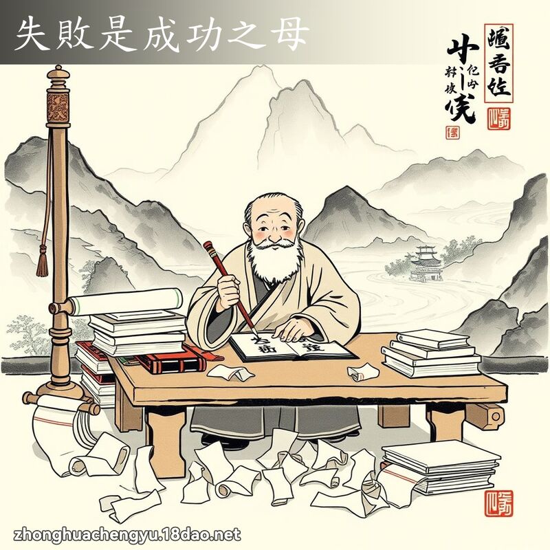 失敗是成功之母 配图