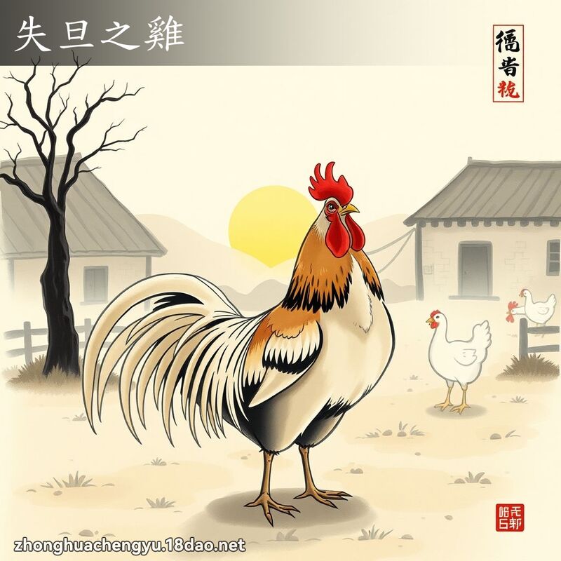 失旦之雞 配图