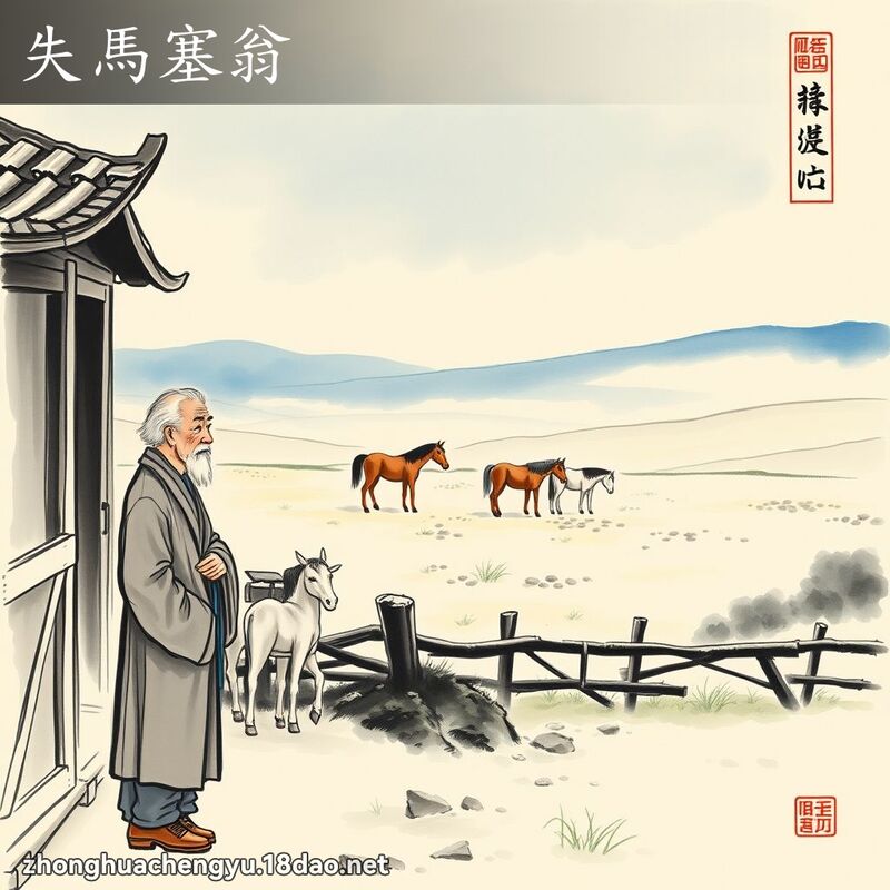 失馬塞翁 配图