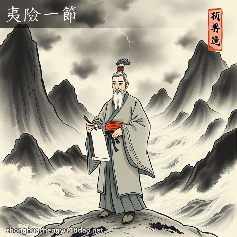 夷險一節 配图