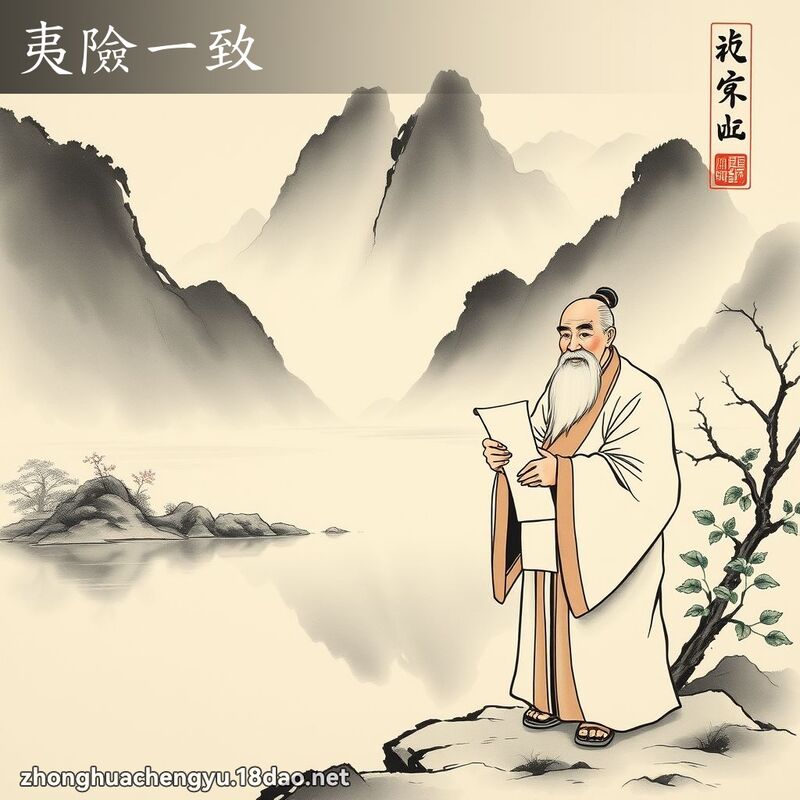 夷險一致 配图
