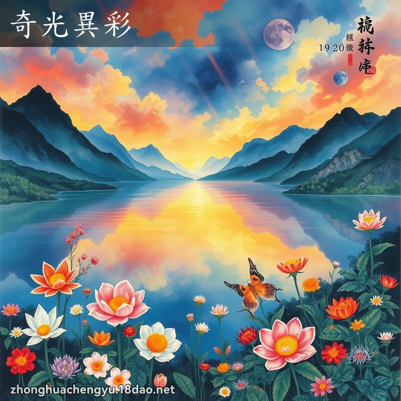 奇光異彩 - 中華成語配圖