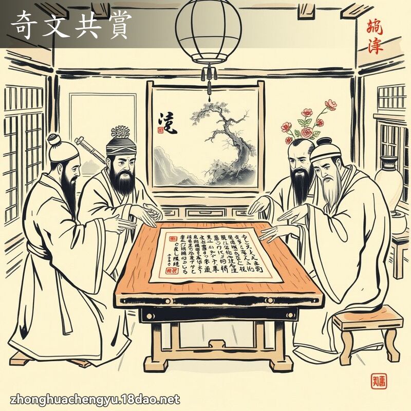 奇文共賞 配图