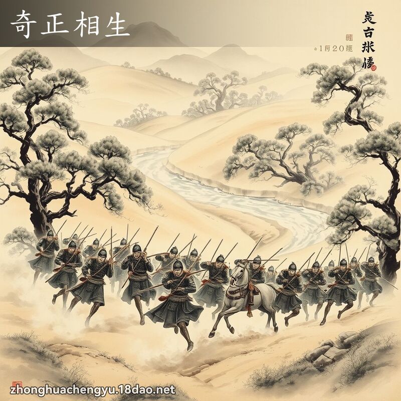 奇正相生 配图