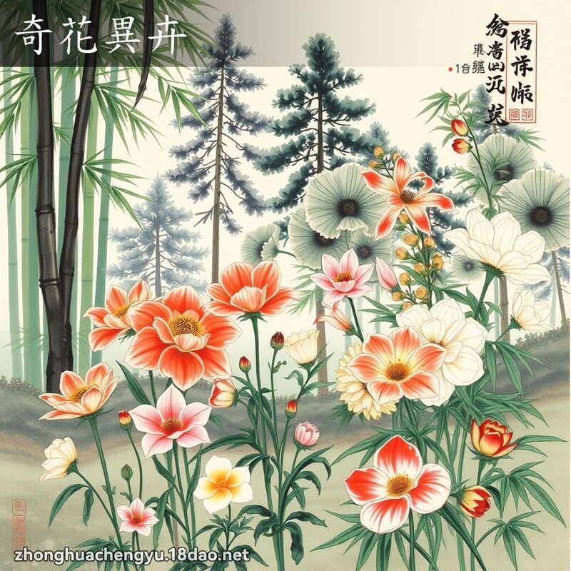 奇花異卉 配图