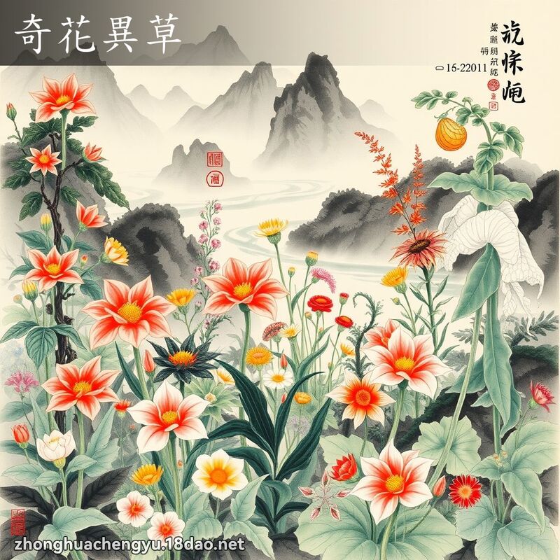 奇花異草 配图