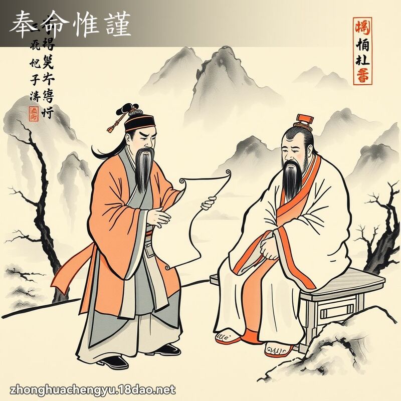 奉命惟謹 配图