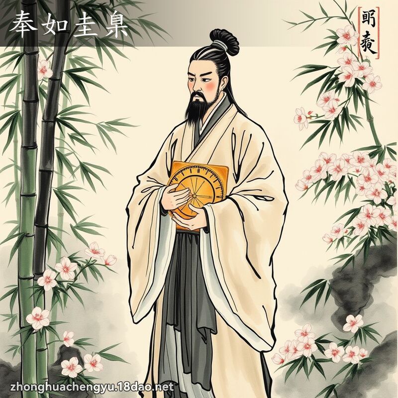奉如圭臬 配图