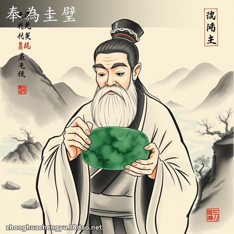 奉為圭璧 配图