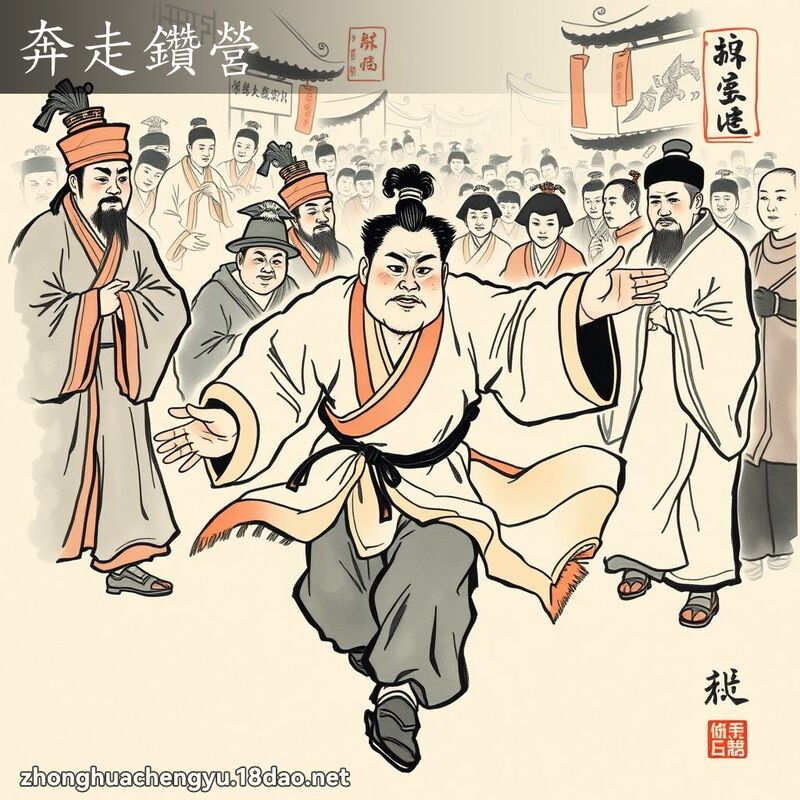 奔走鑽營 配图