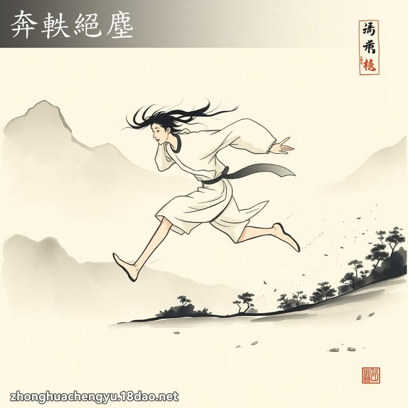奔軼絕塵 配图
