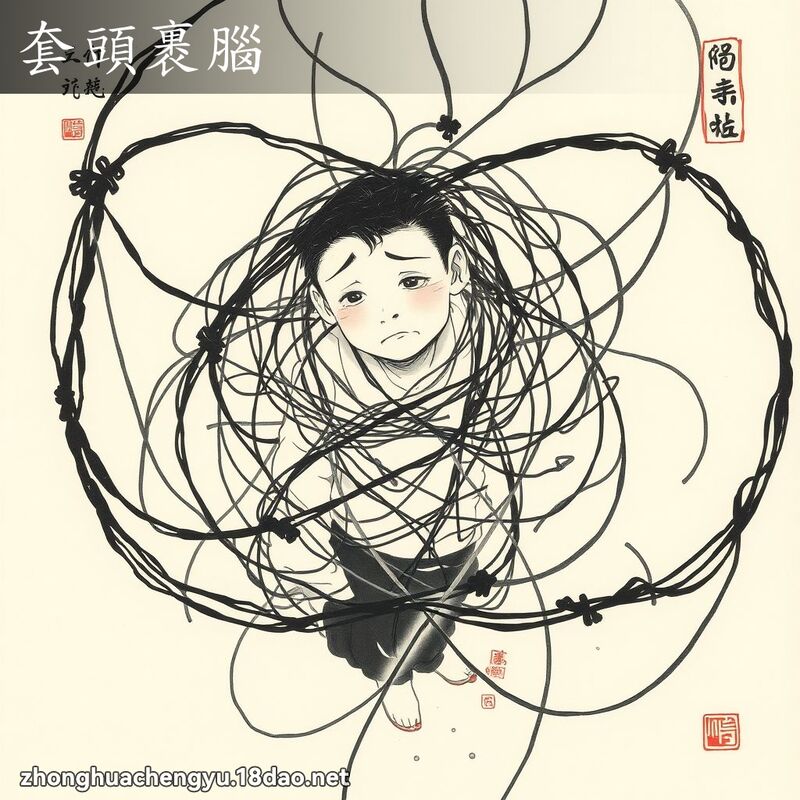 套頭裹腦 配图