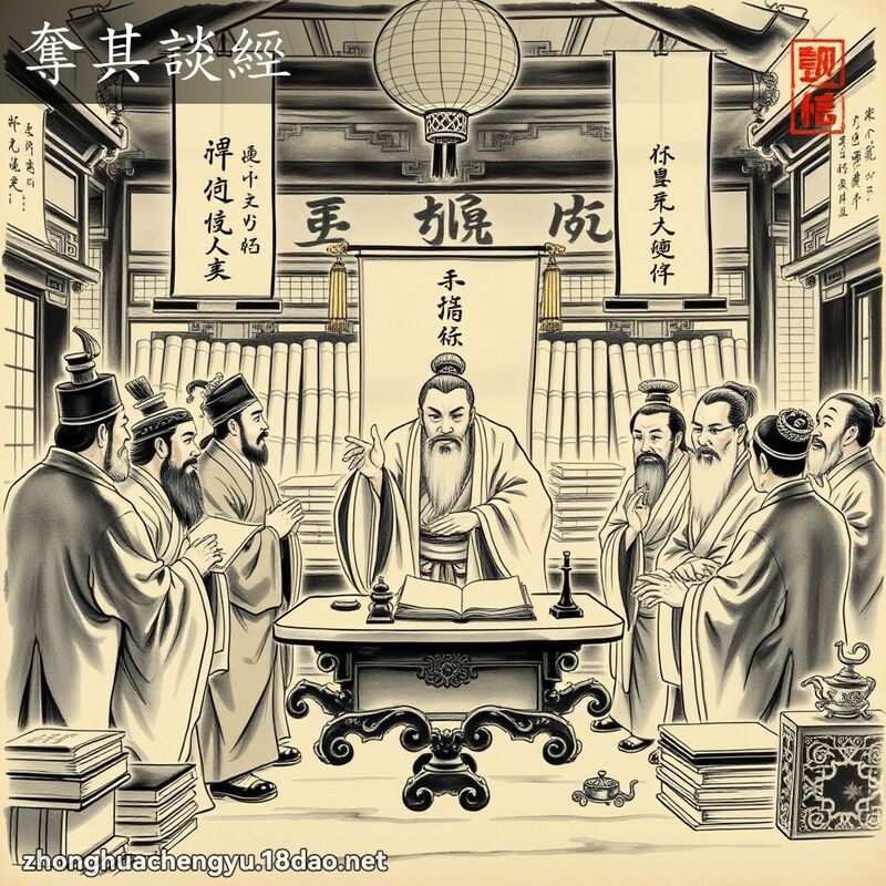 奪其談經 配图