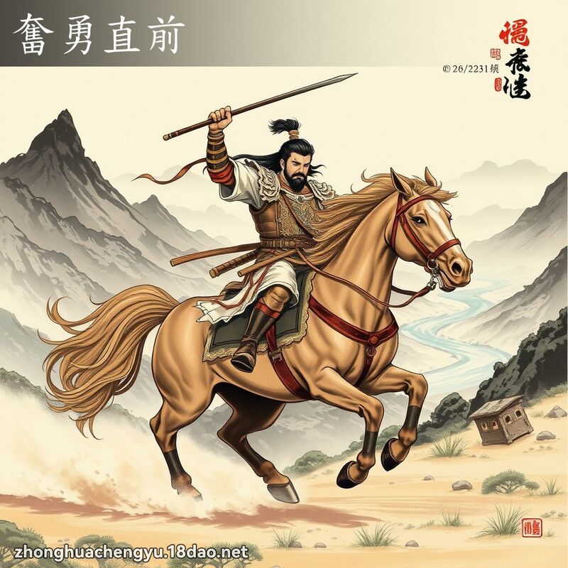 奮勇直前 配图