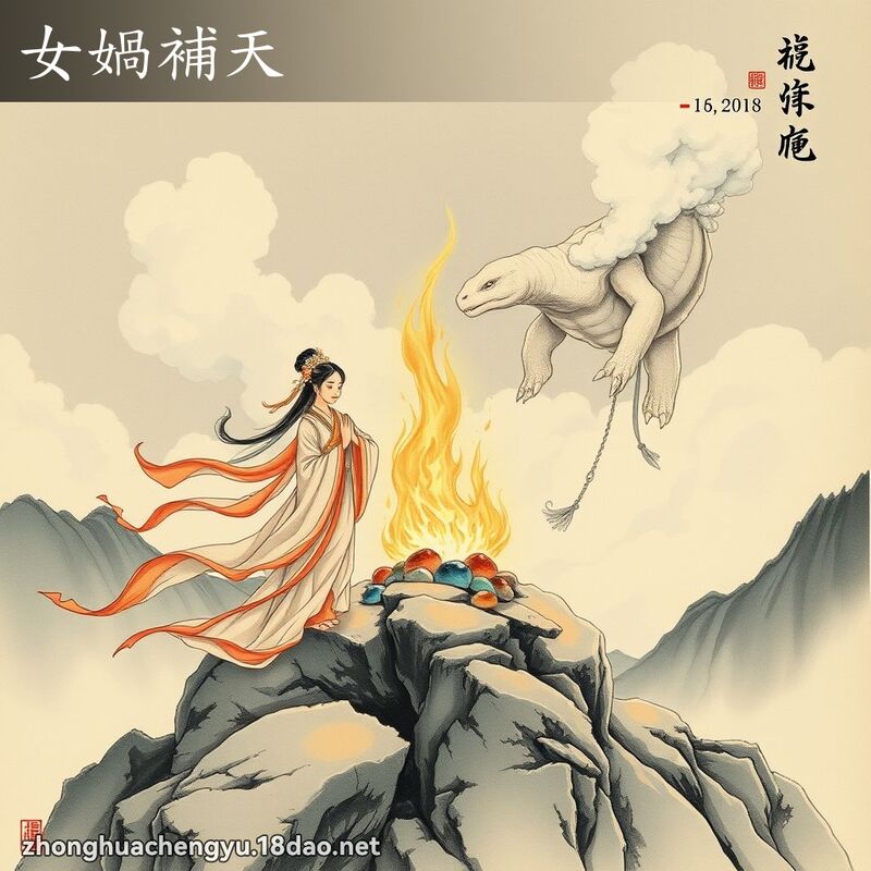 女媧补天 配图